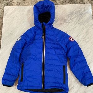 PBI Bobcat Water Resistant Hooded Down Jacket
CANADA GOOSE Boys sz 14-16